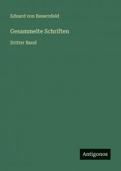 Gesammelte Schriften