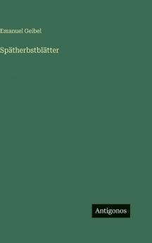 Spätherbstblätter