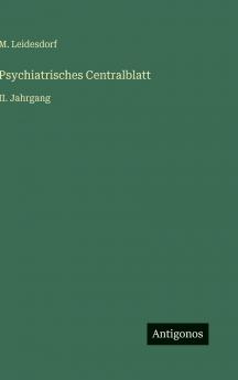 Psychiatrisches Centralblatt