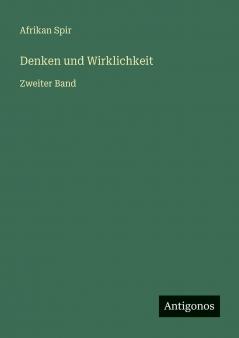 Denken und Wirklichkeit