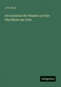 Der Kreislauf des Wassers auf der Oberfläche der Erde