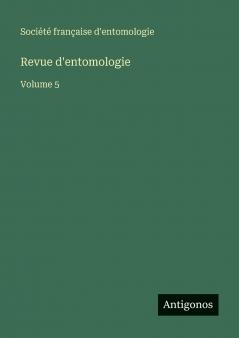 Revue d'entomologie