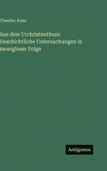 Aus dem Urchristenthum