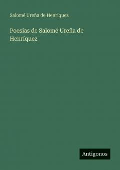 Poesias de Salomé Ureña de Henríquez