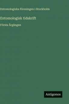 Entomologisk tidskrift