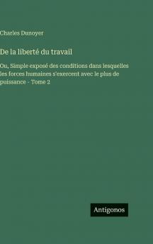 De la liberté du travail