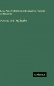 Poésies de F. Malherbe