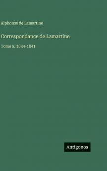 Correspondance de Lamartine
