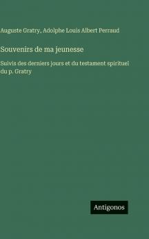 Souvenirs de ma jeunesse