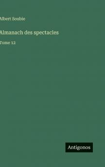 Almanach des spectacles