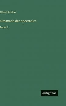 Almanach des spectacles