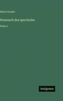 Almanach des spectacles