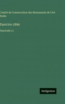 Exercice 1894