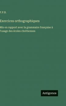 Exercices orthographiques