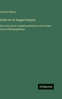 Essai sur la langue basque