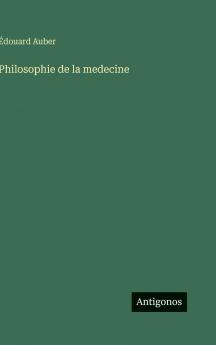 Philosophie de la medecine