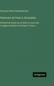 Itinéraire de Paris à Jérusalem