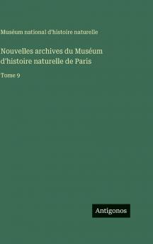 Nouvelles archives du Muséum d'histoire naturelle de Paris