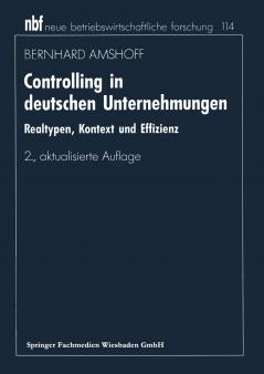 Controlling in deutschen Unternehmungen