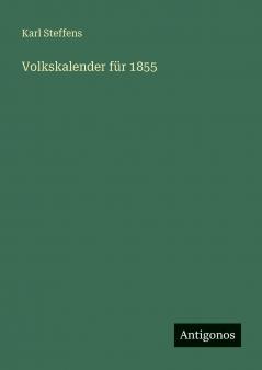 Volkskalender für 1855