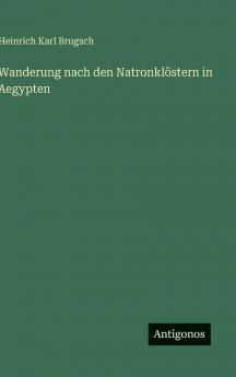 Wanderung nach den Natronklöstern in Aegypten
