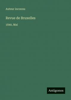 Revue de Bruxelles