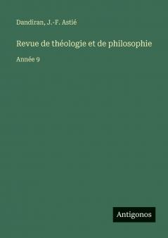 Revue de théologie et de philosophie