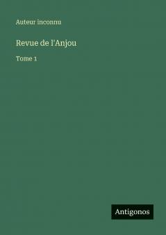 Revue de l'Anjou