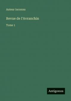 Revue de l'Avranchin