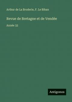 Revue de Bretagne et de Vendée