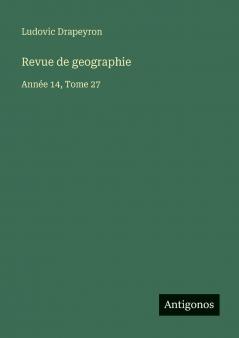 Revue de geographie