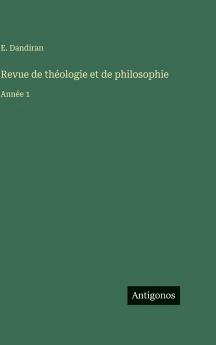 Revue de théologie et de philosophie