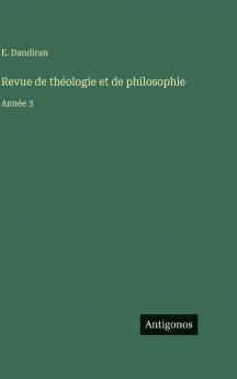 Revue de théologie et de philosophie