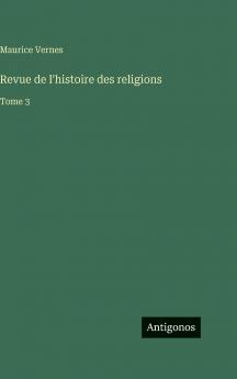 Revue de l'histoire des religions