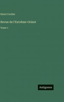 Revue de l'Extrême-Orient