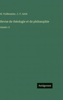 Revue de théologie et de philosophie