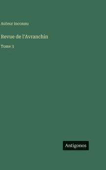 Revue de l'Avranchin