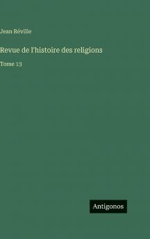 Revue de l'histoire des religions