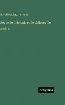 Revue de théologie et de philosophie