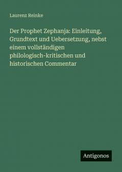 Der Prophet Zephanja