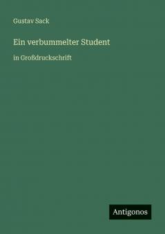 Ein verbummelter Student