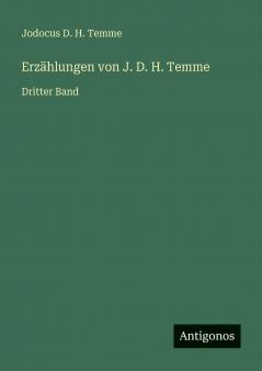 Erzählungen von J. D. H. Temme