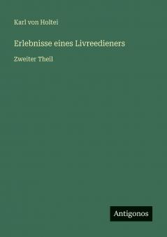 Erlebnisse eines Livreedieners