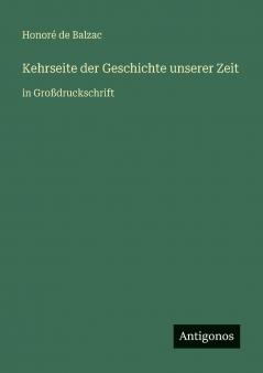 Kehrseite der Geschichte unserer Zeit