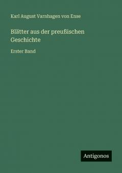 Blätter aus der preußischen Geschichte