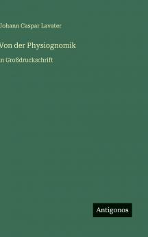 Von der Physiognomik