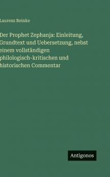 Der Prophet Zephanja