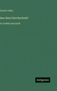 Aus dem Durchschnitt
