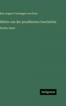 Blätter aus der preußischen Geschichte