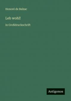 Leb wohl!